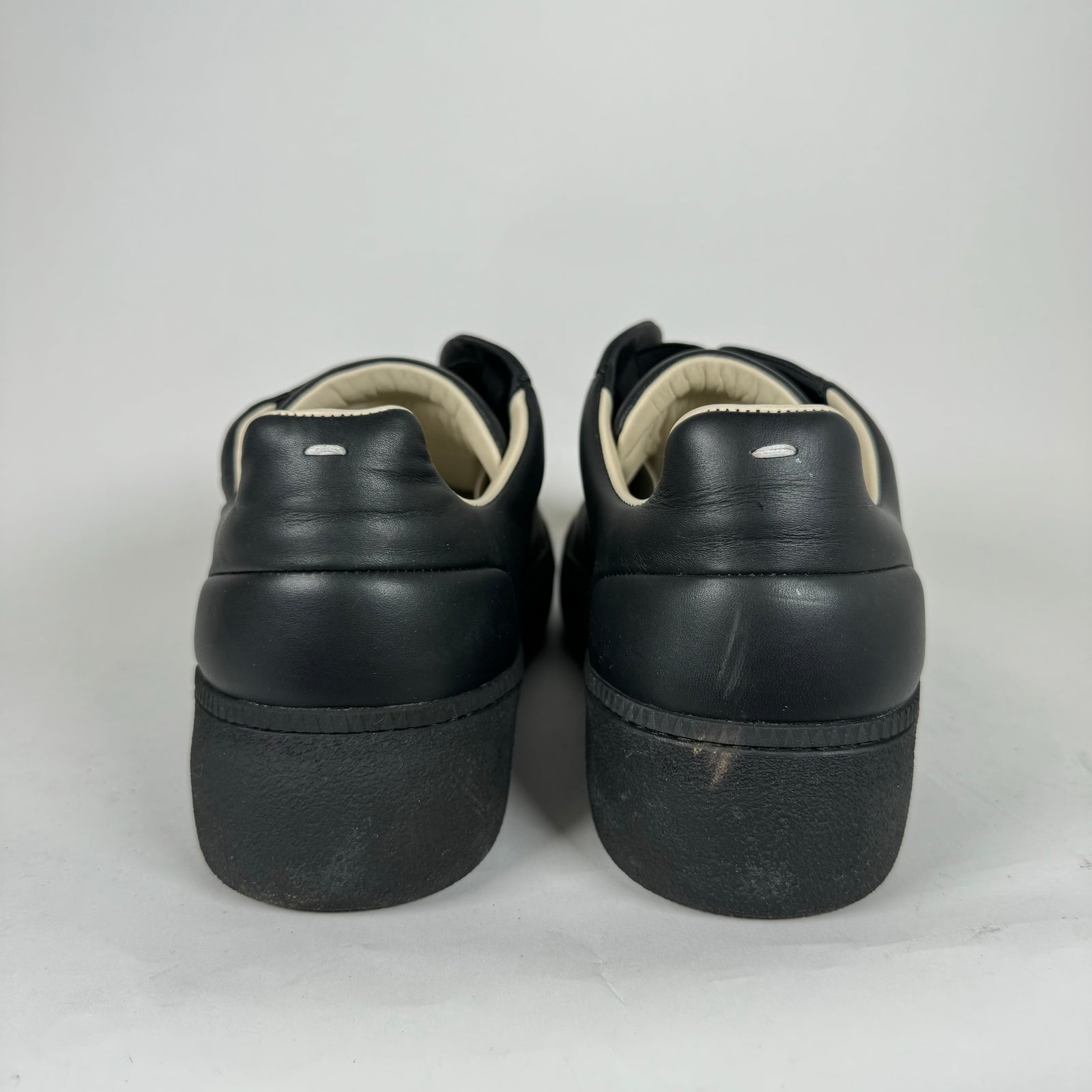 Maison Margiela Black Low Top Future Sneakers Size 45