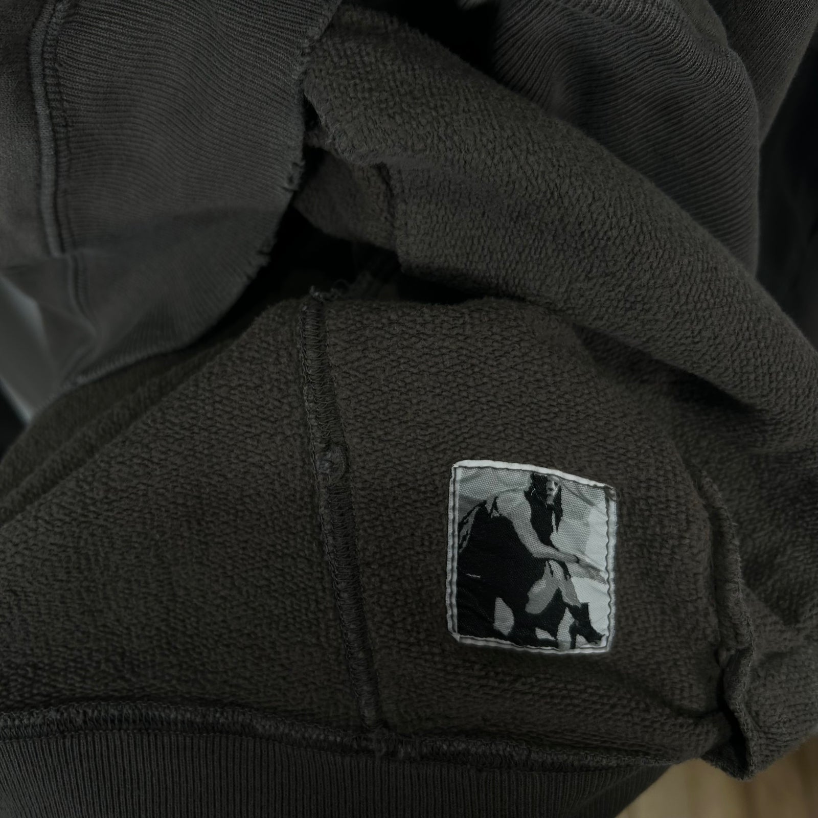 Rick Owens Zip Up Crewneck Size L