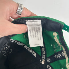 Chrome Hearts Green Cemetery CH Logo Hat