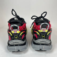 Balenciaga Red/Fluorescent Yellow Runners Size 41