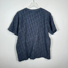Dior Navy Oblique Towel Tee Size S