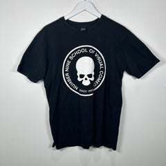 Number (N)ine 'School of  Visual Comedy' Black T-Shirt Size 3