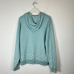 Louis Vuitton Baby Blue Gradient Monogram Hoodie Size L