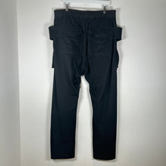 Rick Owens DRKSHDW Creatch Cargo Black Sweats Size XXL