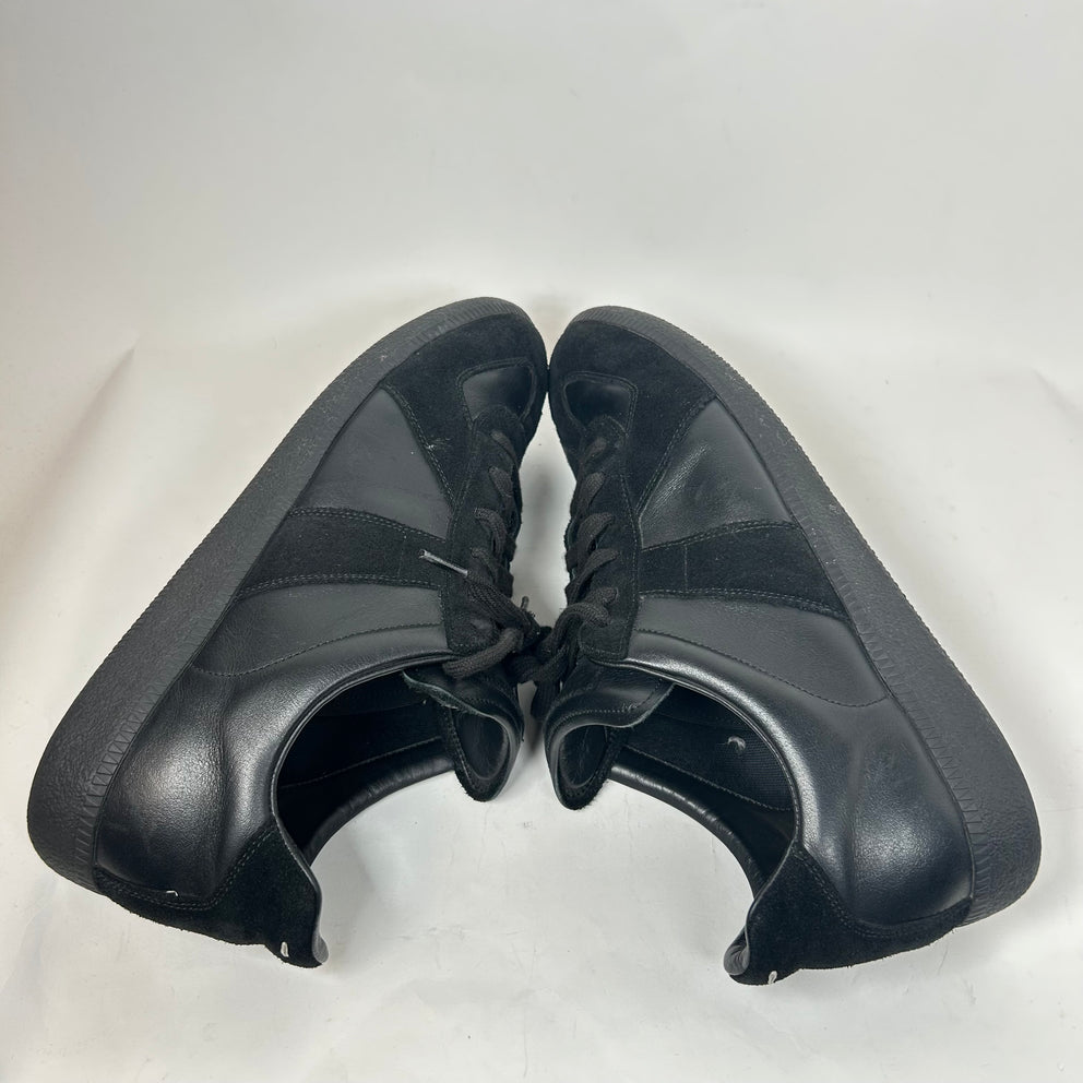 Maison Margiela Triple Black Gats Size 45