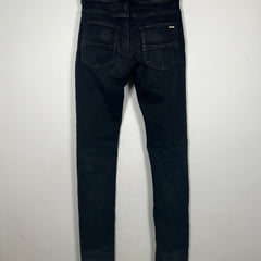 Amiri Black MX1 Camo Leather Size 29