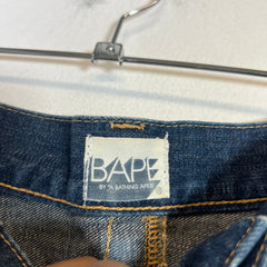 A Bathing Ape 'Twin Sta' Loose Fit Jeans Size 36