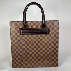 Louis Vuitton Ebene Damier Venice Sac De Plat Canvas Bag