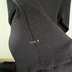 Louis Vuitton Monogram Embossed Zip-Up Jacket