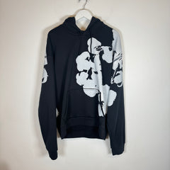 Denim Tears Black Large Logo Wreath Hoodie Size XL