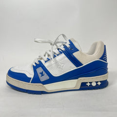 Louis Vuitton Blue/White Trainer Size LV 5.5