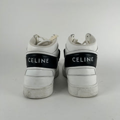 Celine CT-03 White High Trainers Size 8