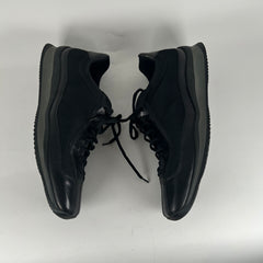 Prada Sport Black Leather Sneakers Size 9.5