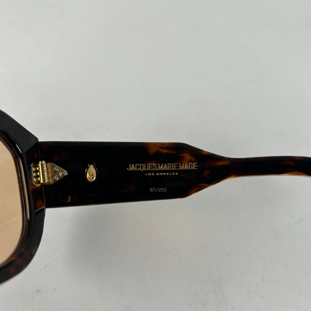 Jacques Marie Mage Tortoise 'Lacy' Sunglasses