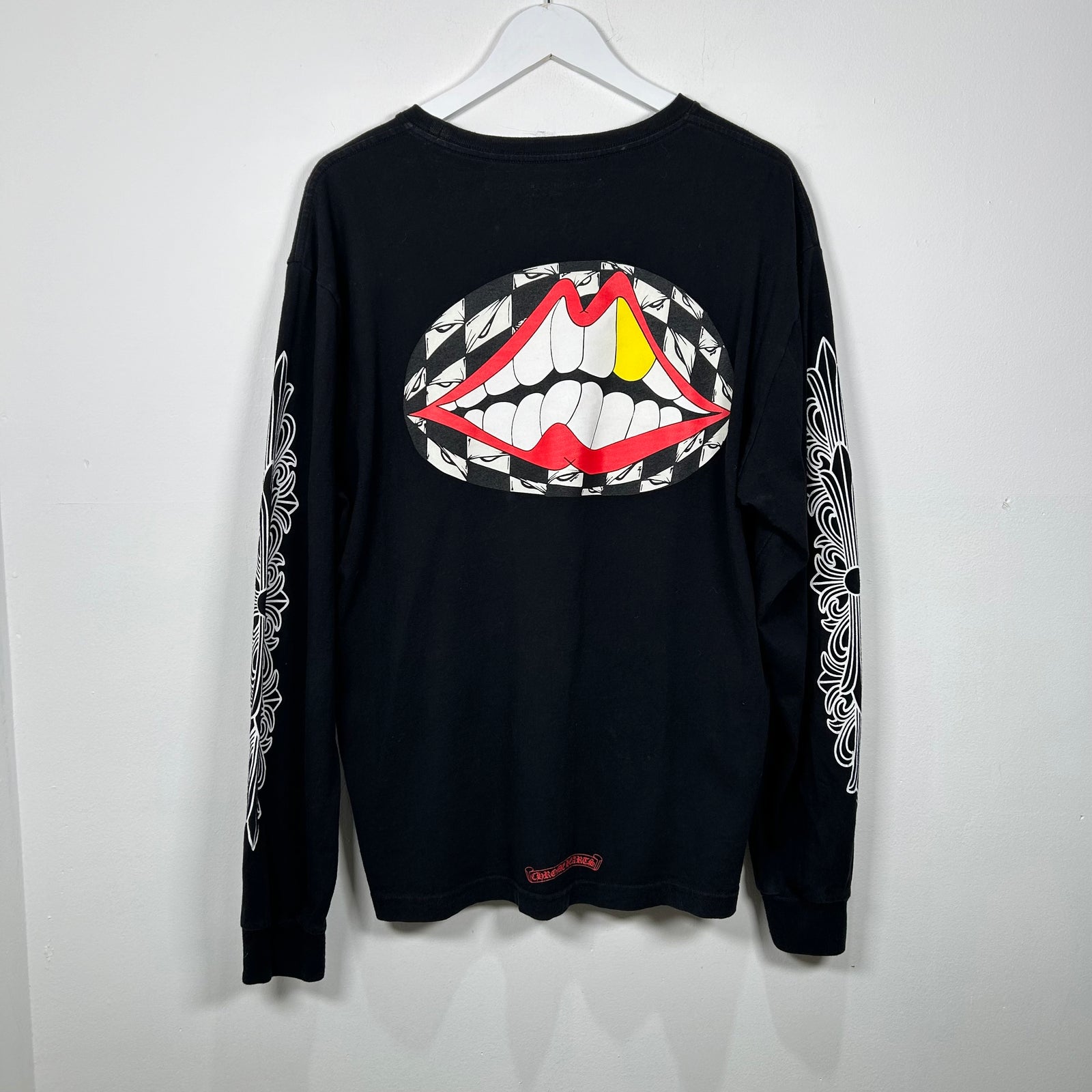 Chrome Hearts x Matty Boy 'Chomper' Floral Long-sleeve T-shirt Size XL