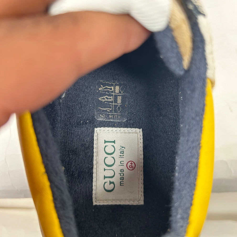 Gucci White Multicolor Rython Sneaker Size 9.5