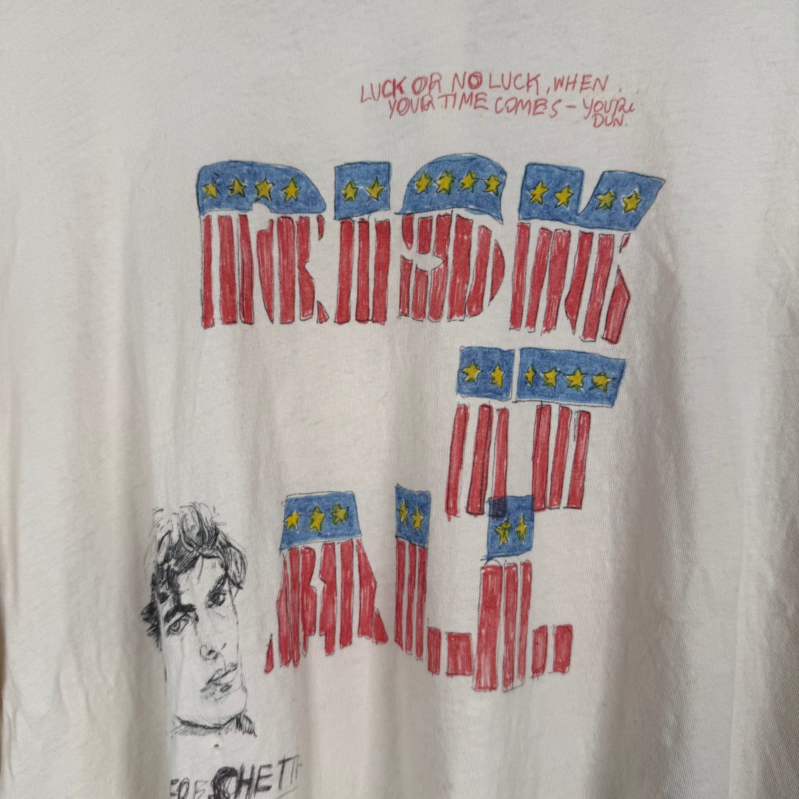 Paly 'Risk It All' Graphic T-Shirt Size L