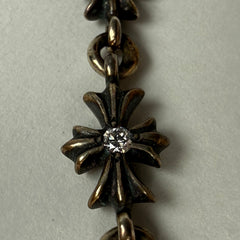 Chrome Hearts Tiny E .925 Diamond Earring