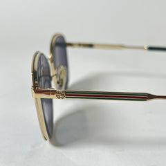 Gucci Gold Cat Eye Sunglasses