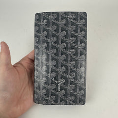 Goyard Saint Lambert Grey Goyardine Wallet