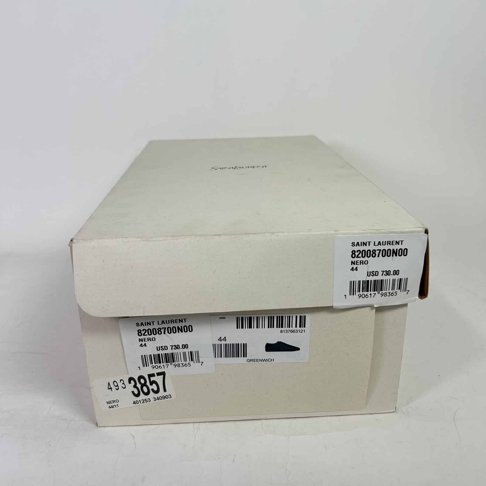 Saint Laurent Gym Calfskin Lowtop Sneakers