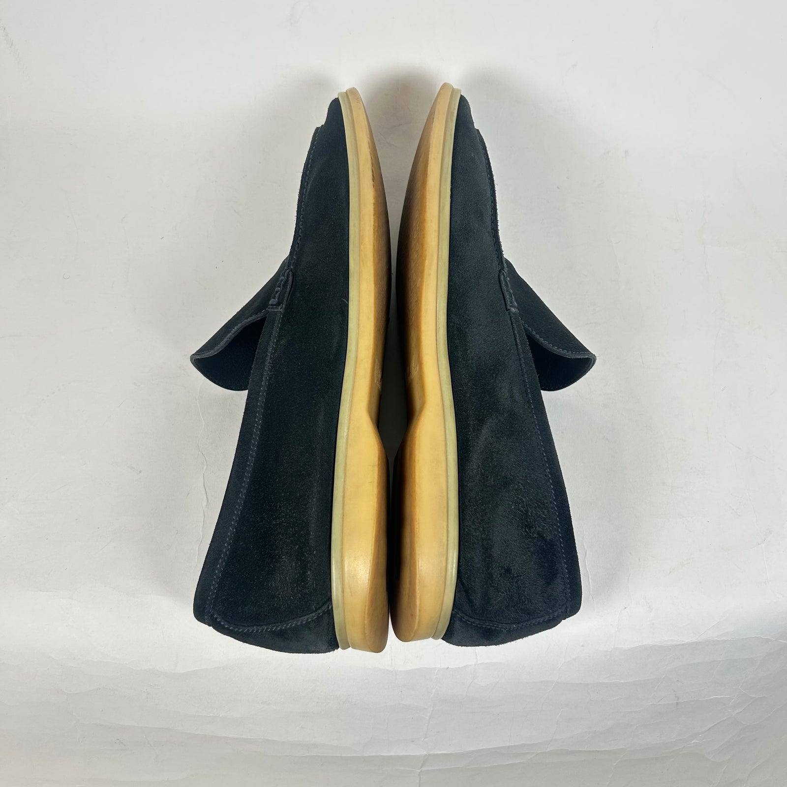Loro Piana Navy Summer Walker Size 47