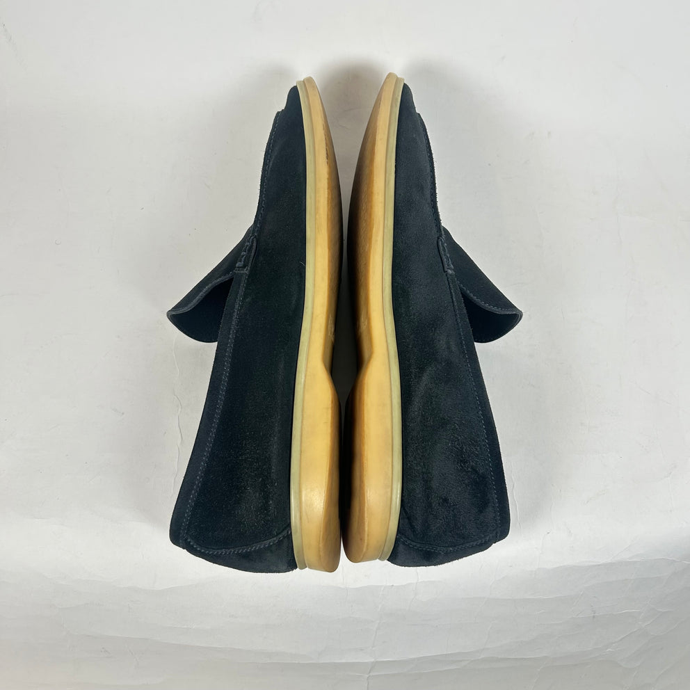 Loro Piana Navy Summer Walker Size 47