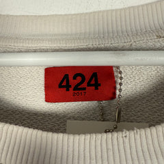 424 'Here To Help' Graphic Crewneck Size XL
