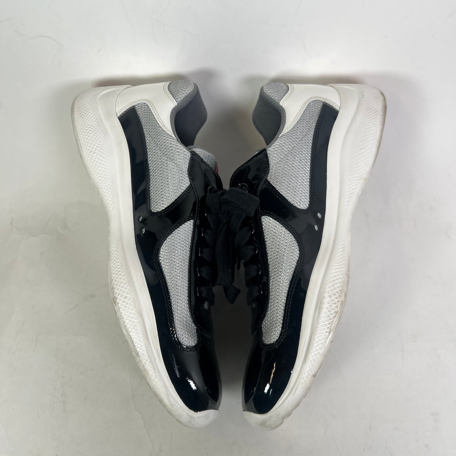 Prada Black Patent Leather America Cups