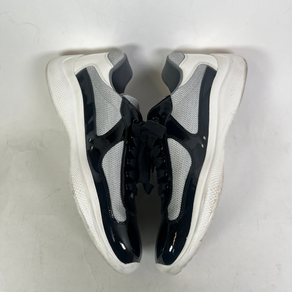 Prada Black Patent Leather America Cups