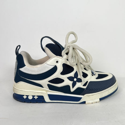Louis Vuitton Navy Skate Sneakers
