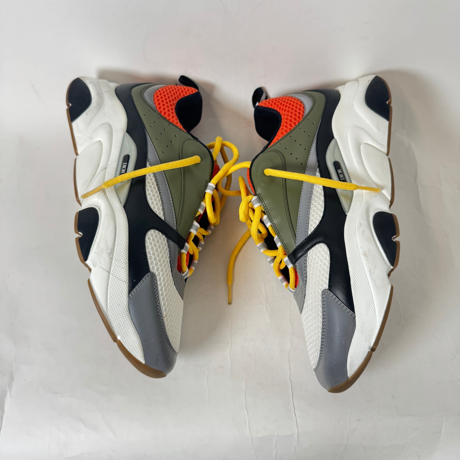 Dior B22 x Peter Doig Khaki/Orange Sneaker Size 46