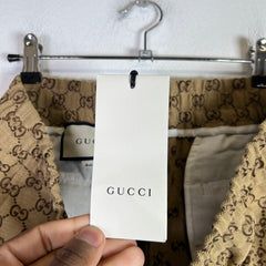 Gucci GG Monogram Canvas Two Piece Suit