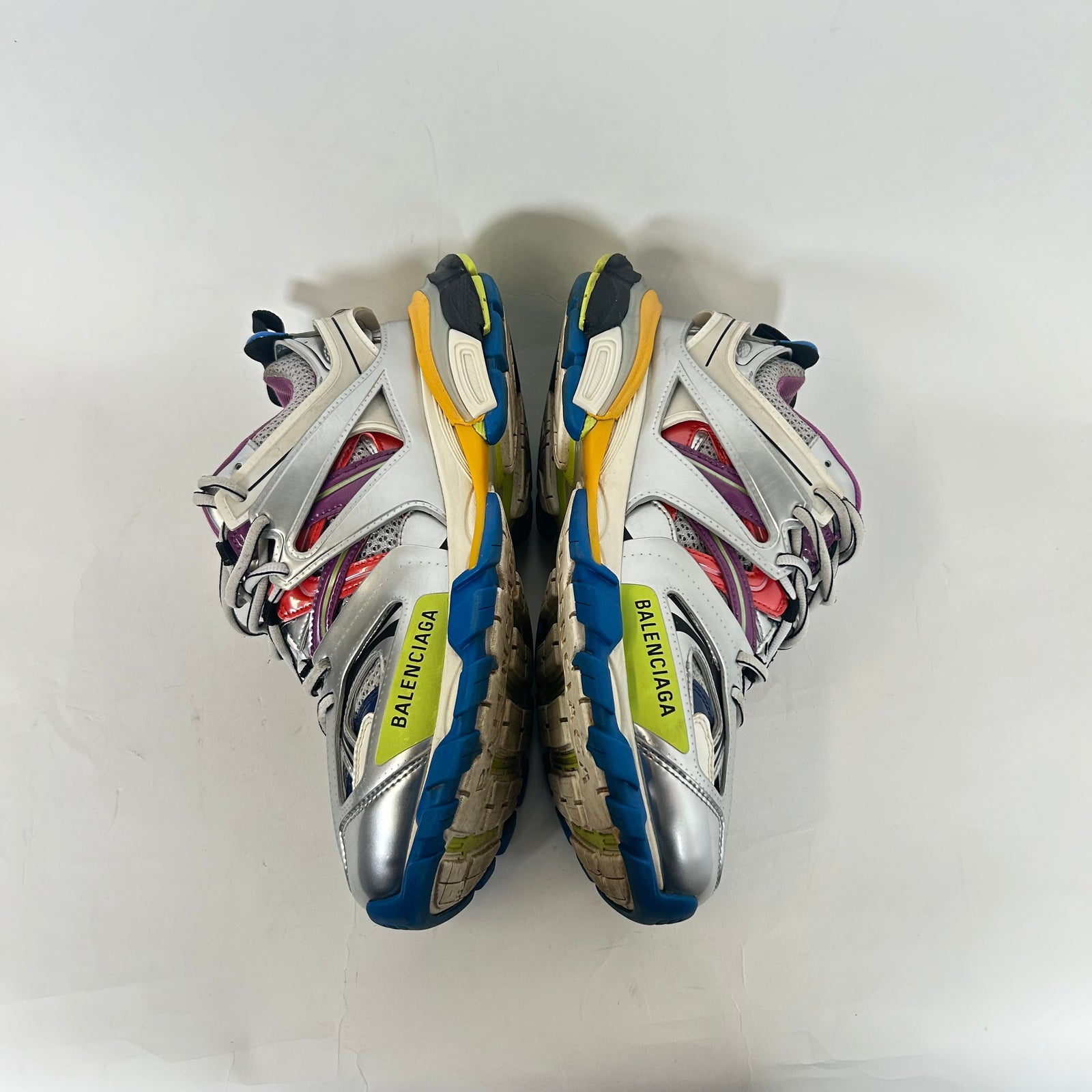 Balenciaga Metallic Multi Track Sneakers Size 41