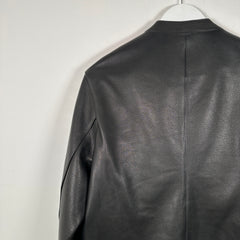 Chrome Hearts Single Riders Cemetery Leather Jacket Size M