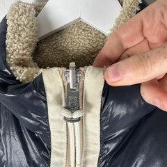 Moncler Navy Reversible Puffer Size M