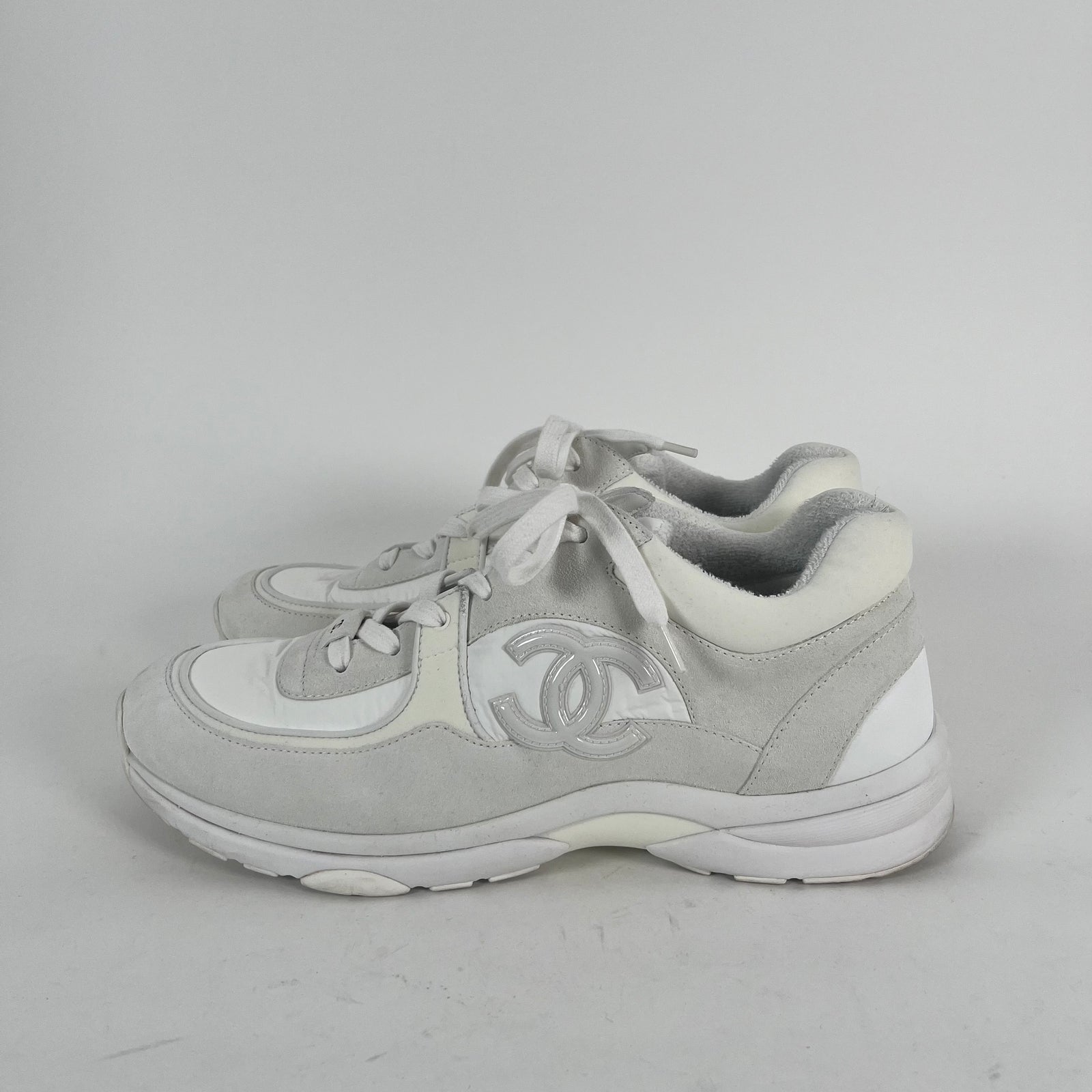 Chanel Runner Triple White Size 46