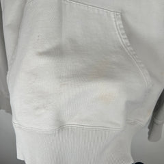 Helmut Lang Grey Exclamation Hoodie Size S