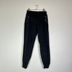 Gallery Dept x Lanvin Black Paint Splatter Sweatpants Size XS
