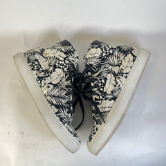 Saint Laurent Floral Malibu Mid Top Sneaker Size 41