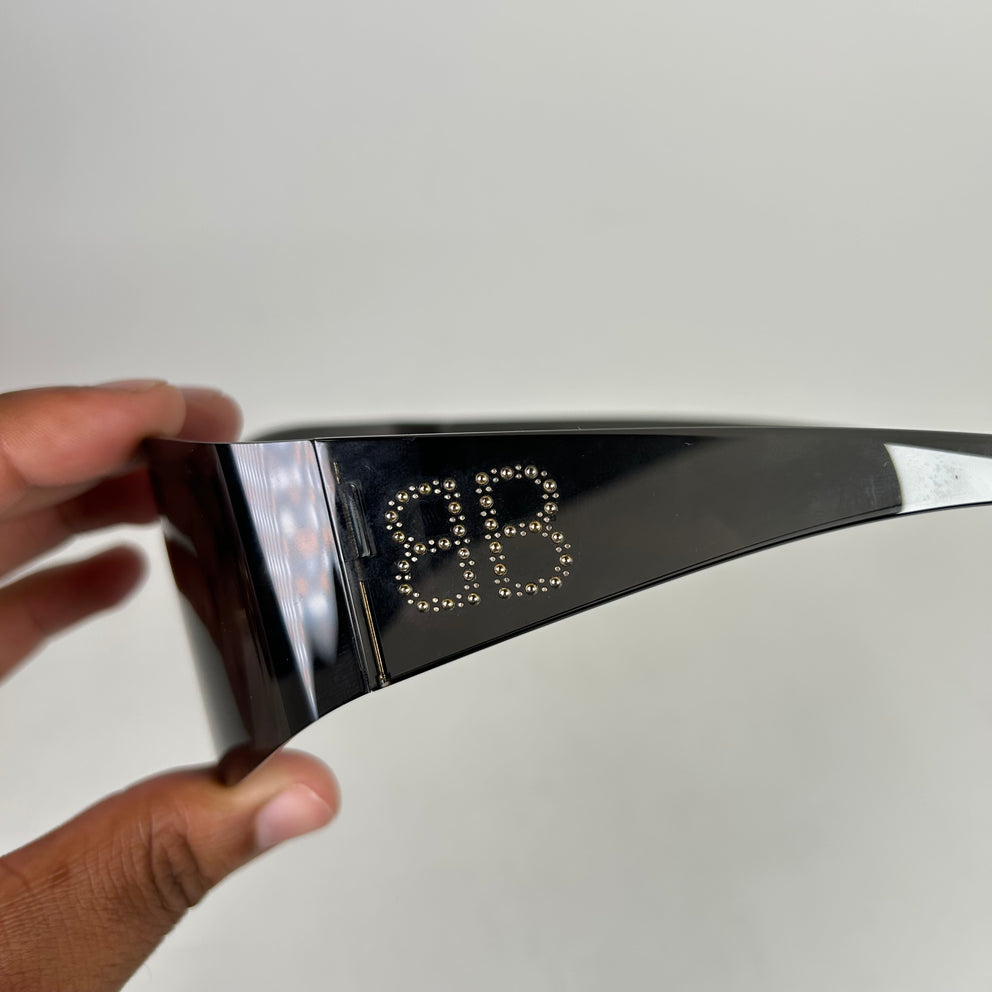 Balenciaga BB0122S Cat Eye Studded Sunglasses
