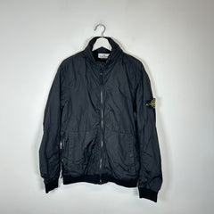 Stone Island Black Crinkle Reps Jacket Size L