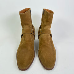 Saint Laurent Paris Suede Wyatt Boots