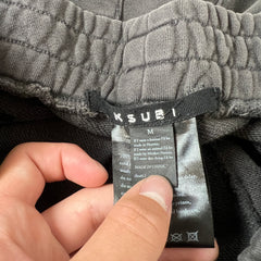 Ksubi Charcoal Straight Leg Sweatpants Size M