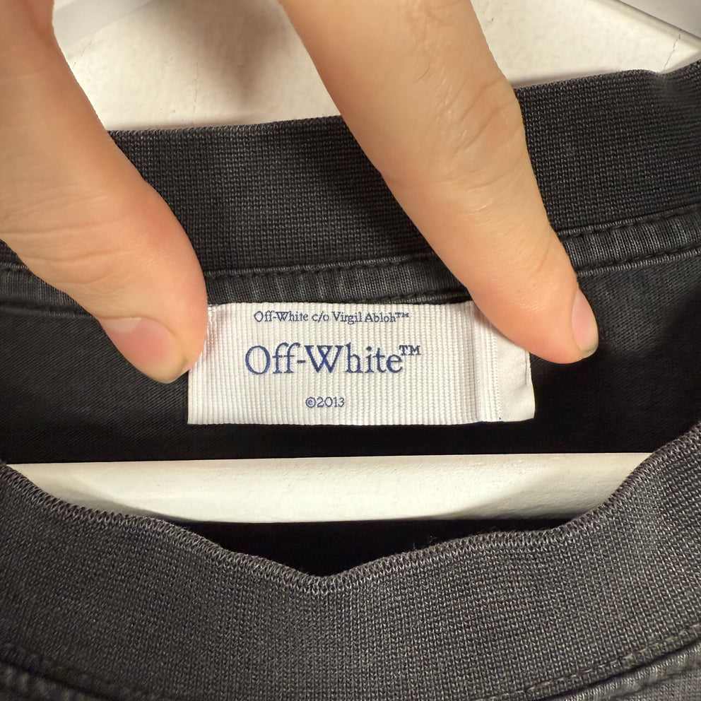 Off-White Grey 'Mary Skate' T-Shirt Size XXL