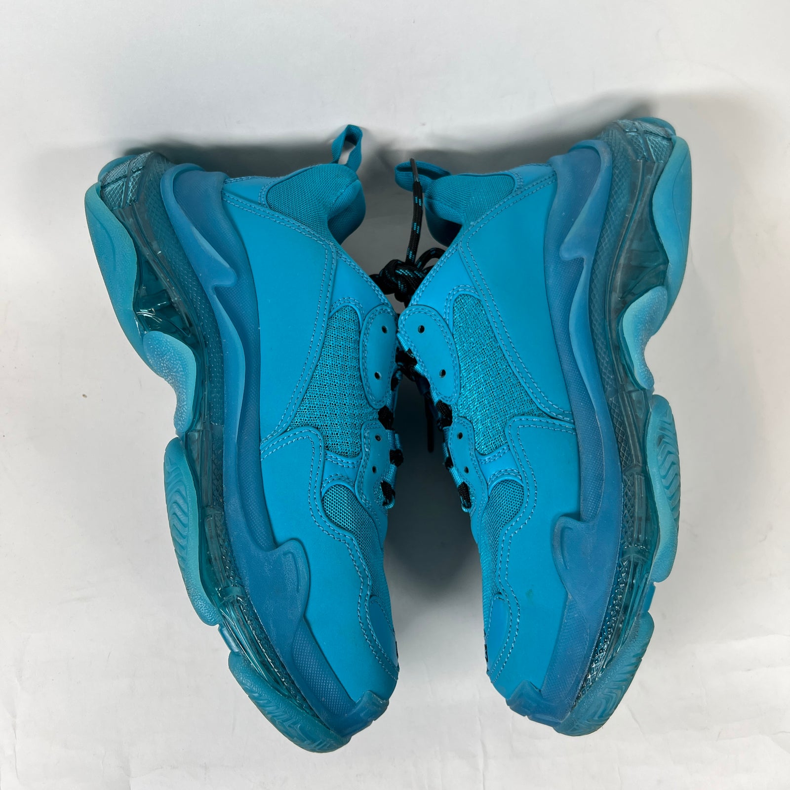Balenciaga Teal Triple S Sneaker Size 43