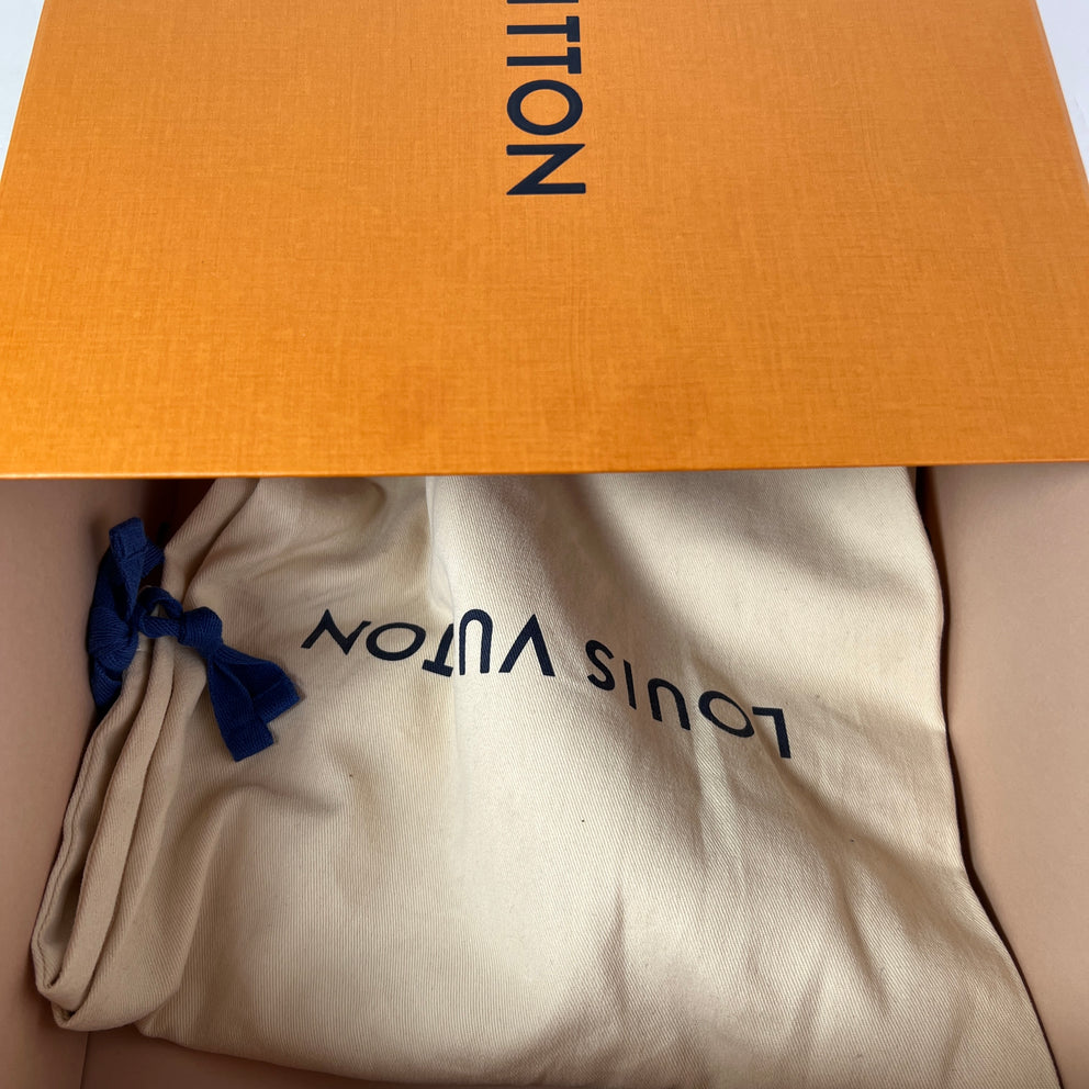 Louis Vuitton Denim Monogram LV Trainers