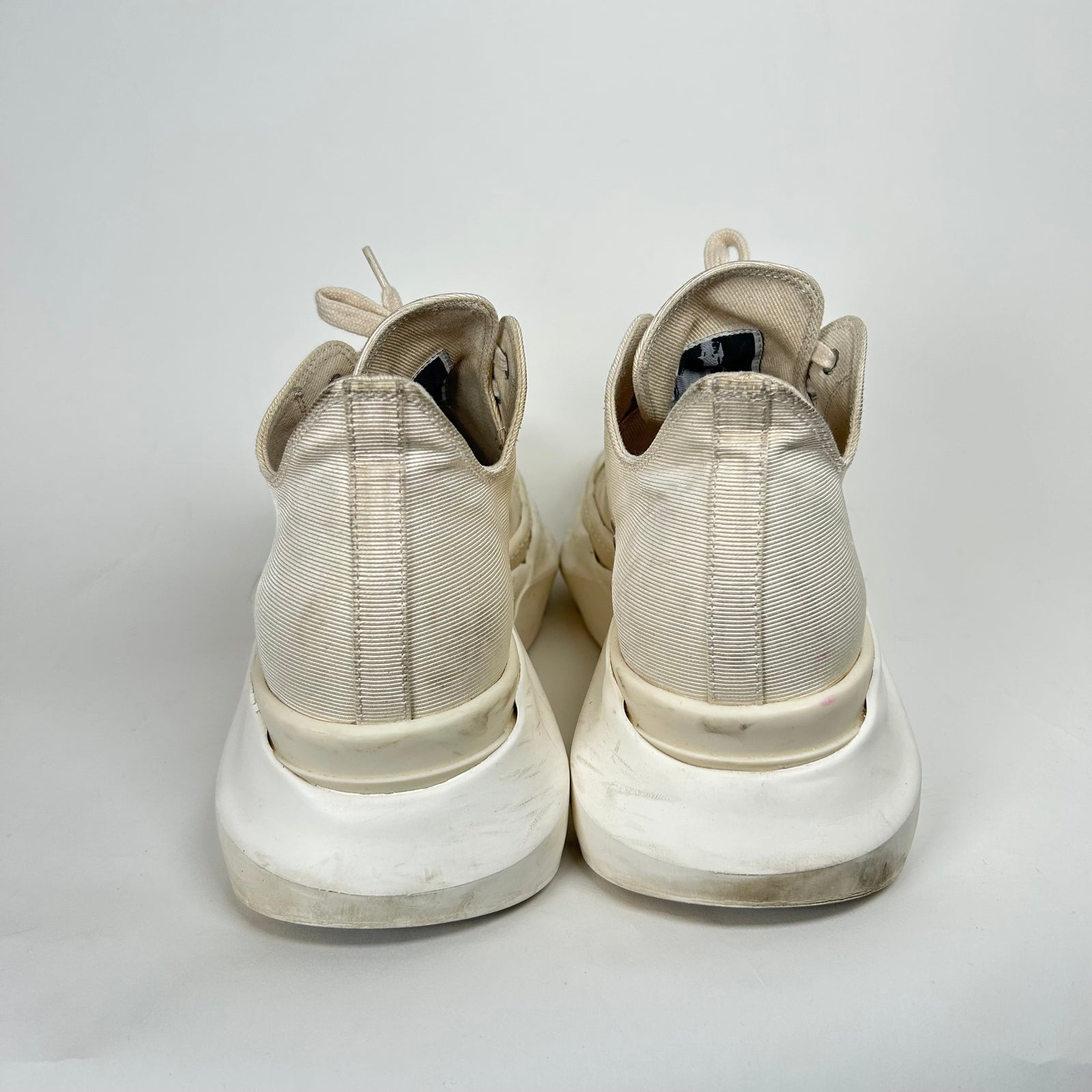 Rick Owens DRKSHDW Natural Milk Abstract Size 41