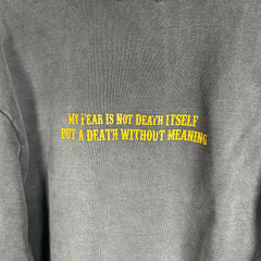 Barriers Grey 'Huey Newton' Size Large
