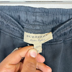 Burberry Black Logo Sweatpants Size M